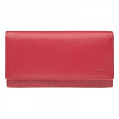 Dámská kožená peněženka LAGEN W-102/L červená č.1