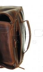 Cestovní kožená taška na kolečkách Greenburry 1736 č.5