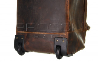 Cestovní kožená taška na kolečkách Greenburry 1736 č.14