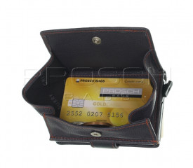 Kožená peněženka na karty Greenburry 1150-27 Blue č.9