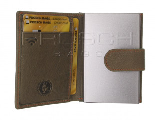 Kožená peněženka na karty Greenburry 1150-30 Green č.5