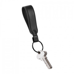 Kožená klíčenka Orbitkey Loop Keychain Black č.4