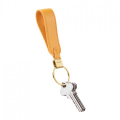 Kožená klíčenka Orbitkey Loop Keychain Orange č.4