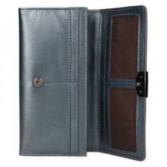 Dámská kožená peněženka Lagen 50721 Metal Grey č.3