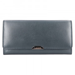 Dámská kožená peněženka Lagen 50721 Metal Grey č.1