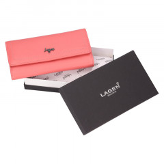 Dámská kožená peněženka Lagen BLC/5503 Rose č.5