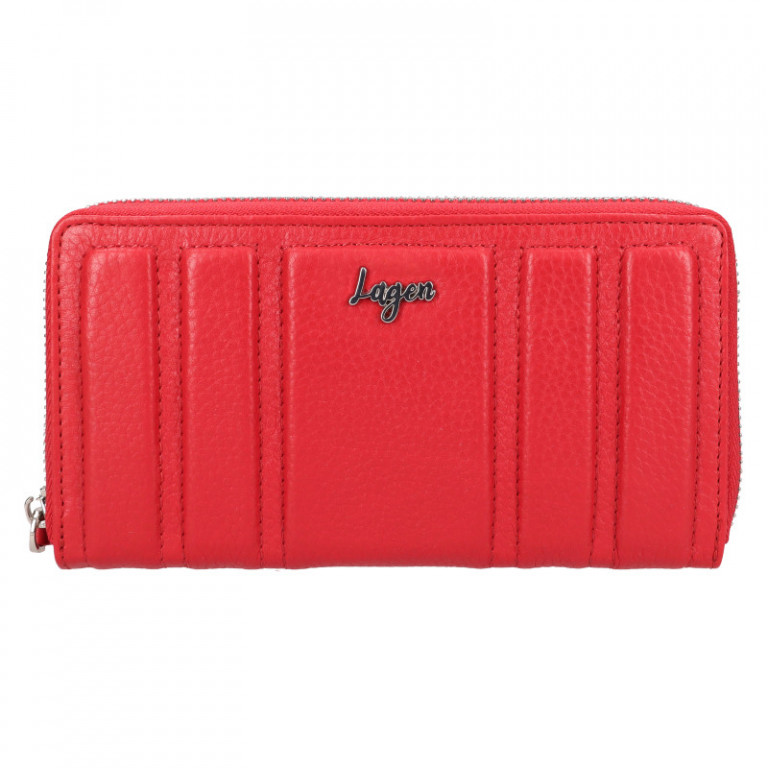 Dámská kožená peněženka Lagen BLC/5690 Red