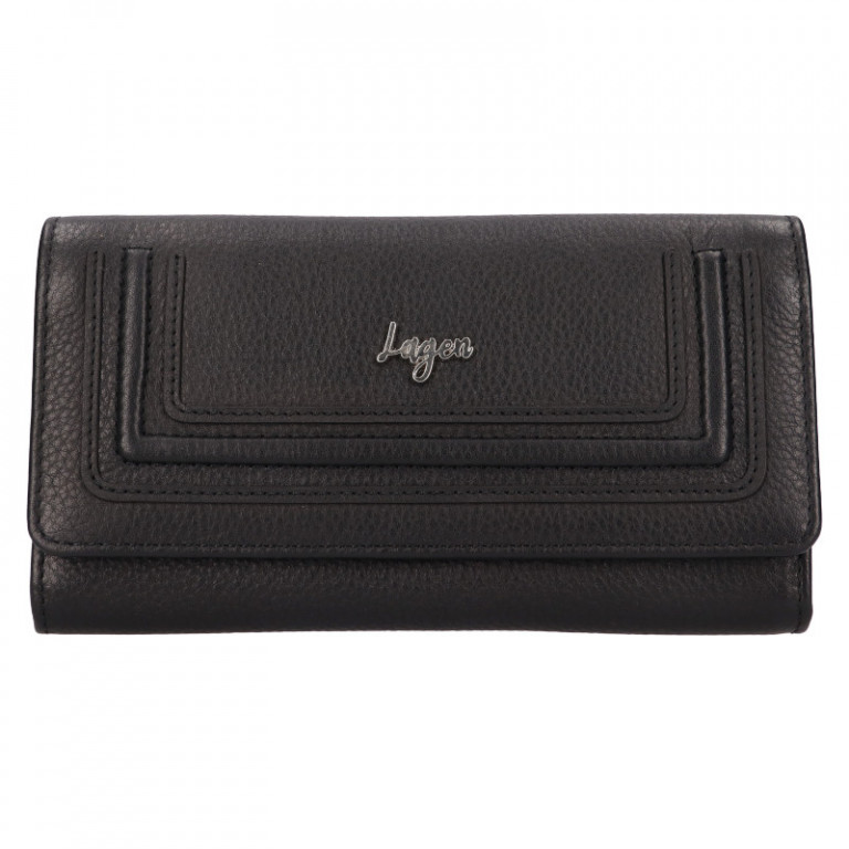 Dámská kožená peněženka Lagen BLC/5783 Black