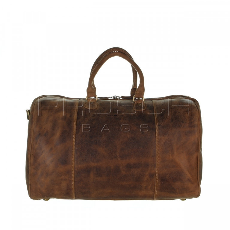 Cestovní kožená taška Greenburry Officebag 1675-25