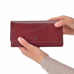Dámská peněženka Cosset 4466 Komodo bordová č.11