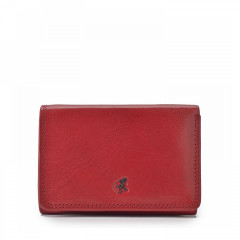 Dámská kožená peněženka COSSET 4499 Komodo červená č.1