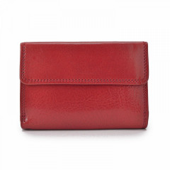 Dámská kožená peněženka COSSET 4499 Komodo červená č.3
