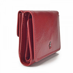 Dámská kožená peněženka COSSET 4499 Komodo červená č.2