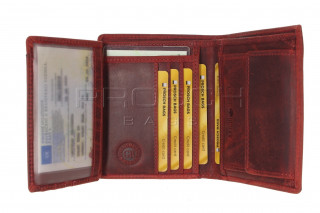 Kožená peněženka Greenburry 1701-RS-26 červená č.7