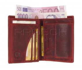 Kožená peněženka Greenburry 1701-RS-26 červená č.6