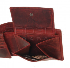Kožená peněženka Greenburry 1705-RS-26 červená č.10