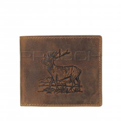 Kožená peněženka Greenburry 1702-Stag-3 hnědá č.1