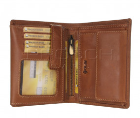 Pánská kožená peněženka RFID1088-24 Peanut Brown č.6