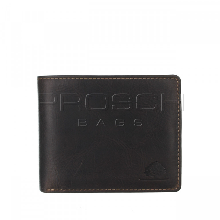 Pánská kožená peněženka RFID1089-22 Teak Brown