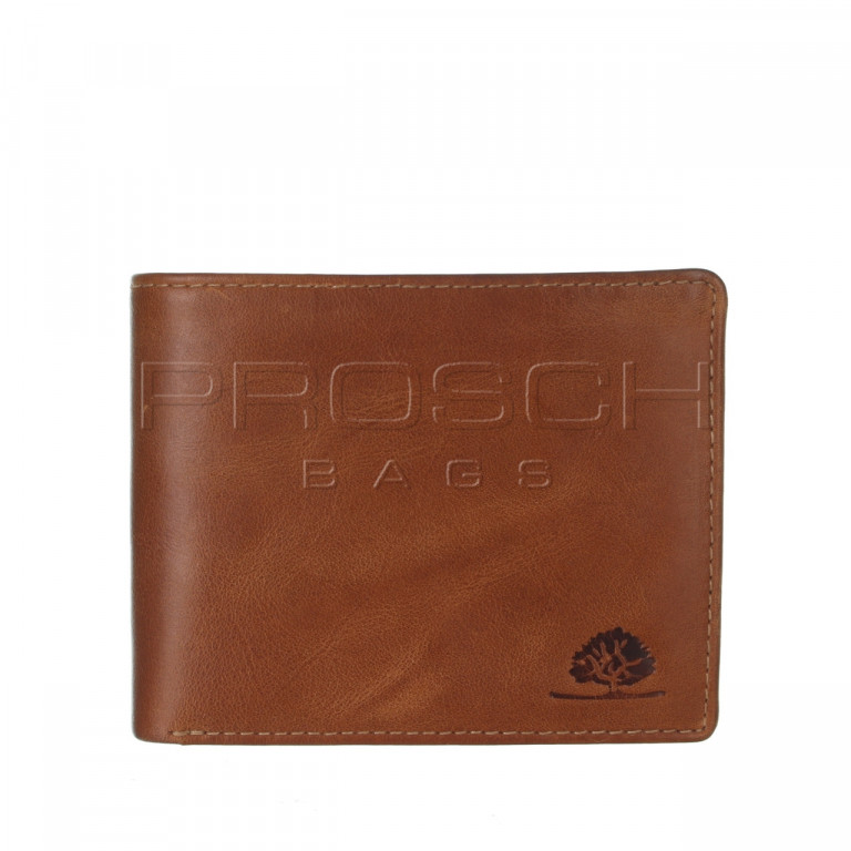 Pánská kožená peněženka RFID1090-24 Peanut Brown