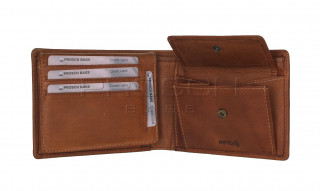 Pánská kožená peněženka RFID1090-24 Peanut Brown č.6