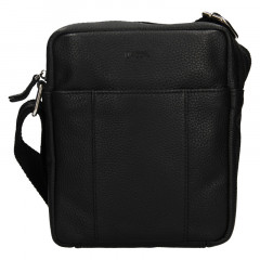 Pánská kožená taška Lagen BLC/4440/21 černá č.1