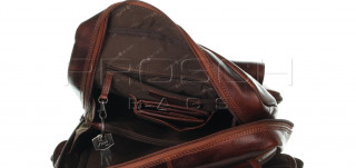 Kožený batoh Greenburry BTK 1307-25 cognac č.11