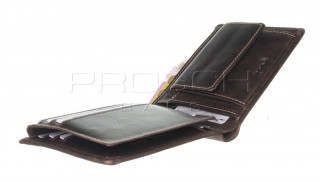 Pánská kožená peněženka RFID1090-22 Teak Brown č.8