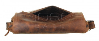 Kožená taška Greenburry 1766-25 hnědá č.9