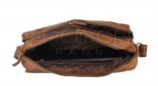 Kožená taška Greenburry 1766-25 hnědá č.5