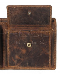 Kožená peněženka Greenburry 1702-25 hnědá č.13