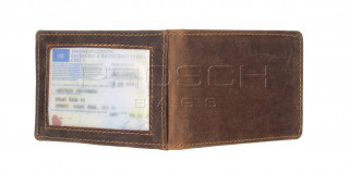 Kožená peněženka Greenburry 1702-25 hnědá č.10