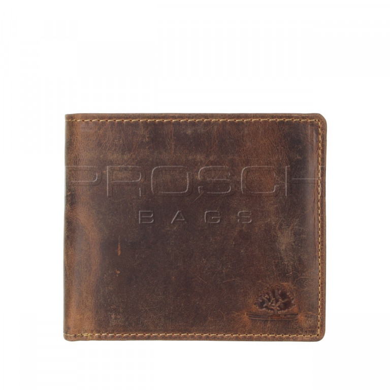Kožená peněženka Greenburry 1702-25 hnědá