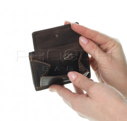 Kožená mini peněženka RFID Greenburry 1093-22 Pean č.12