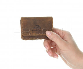 Kožená peněženka mini Greenburry 1680-25 hnědá č.8