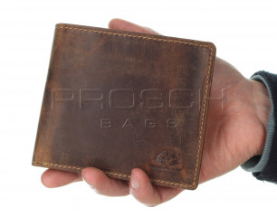 Kožená peněženka Greenburry 1702-25 hnědá č.15