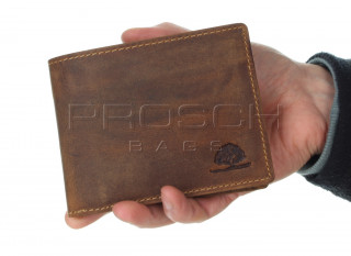Pánská kožená peněženka Greenburry 1705A-25 hnědá č.9