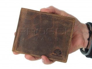 Kožená peněženka Greenburry 1796-25 hnědá č.14