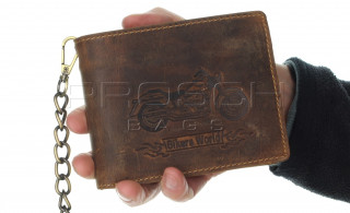 Kožená peněženka s řetězem Greenburry 1796-Bike-25 č.14