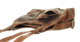 Kožená kabelka Greenburry 1917-25 hnědá č.5