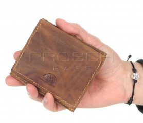 Kožená peněženka Greenburry 1808-25 hnědá č.8