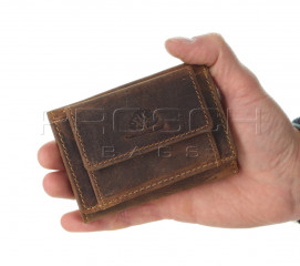 Kožená peněženka Greenburry mini 1793A-25 hnědá č.8