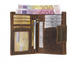 Kožená peněženka Greenburry 1790-25 Brown č.5