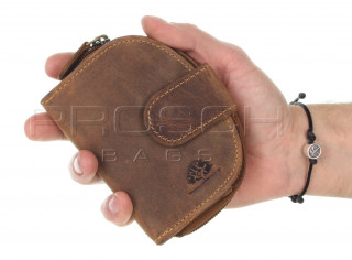 Kožená peněženka Greenburry 1625-25 hnědá č.8
