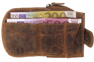 Kožená peněženka Greenburry 1625-25 hnědá č.5
