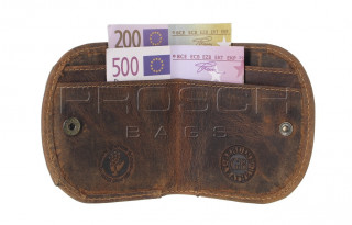 Kožená peněženka Greenburry mini 1753-25 hnědá č.6
