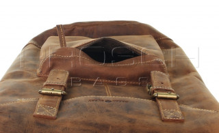 Kožený batoh na notebook Greenburry 1689-25 č.5