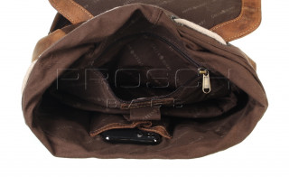 Kožený batoh na notebook Greenburry 1689-25 č.9
