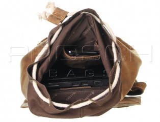 Kožený batoh Retro Greenburry 1689S-25 hnědý č.7