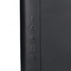 Kožená spisovka Lagen 7073 černá č.4